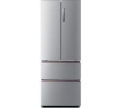 HAIER HB16FMAA 60/40 Fridge Freezer - Stainless Steel